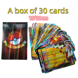 Big Size Pokemon Cards Vstar Pack Featuring Pikachu, Mewtwo, Charizard, Arceus