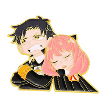 Load image into Gallery viewer, Spy x Family Anya, Yor, Loid Forger Enamel Pins Badges  
