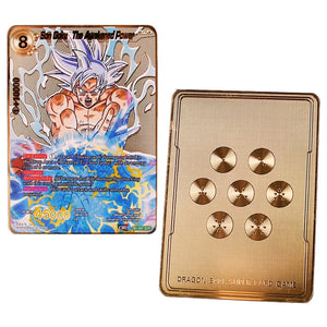 New Dragon Ball Super Saiyan Gold Card