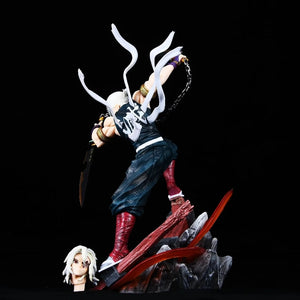 27cm Demon Slayer Kimetsu no Yaiba: Yuukaku-hen Uzui Tengen PVC Action Figure