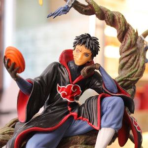 32cm Naruto Shippuden Akatsuki Tobi PVC Action Figure