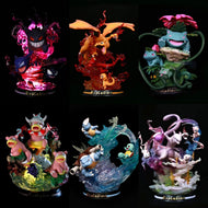 Pokemon 250mm Slowpoke Venusaur Gengar Charizard Blastoise Evolution PVC Action Figure