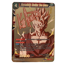 Load image into Gallery viewer, New Dragon Ball Super Saiyan Gold Card
