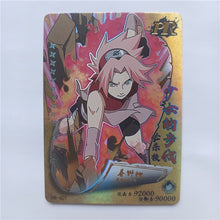 Load image into Gallery viewer, New Naruto Flash Cards Featuring Naruto, Sasuke, Deidara, Tsunade, Jiraiya, Orochimaru
