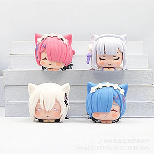 4cm Anime Re:Zero − Starting Life in Another World Kawai Dolls