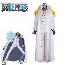 Load image into Gallery viewer, One Piece Admiral Aokiji Kuzan Cosplay Costume
