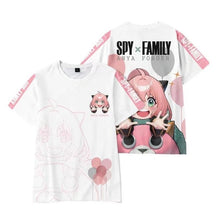 Load image into Gallery viewer, Spy X Family 3D Printed T Shirt Featuring Anya Forger

