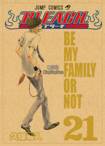 Bleach Retro Style Kraft Paper Poster
