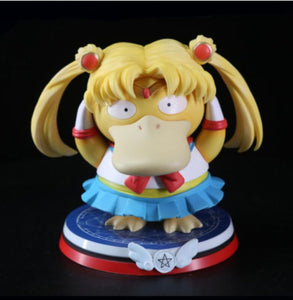 13cm Sailor Moon Psyduck Cute Action Figure