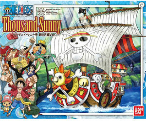 One Piece 29cm Thousand Sunny & Polar Tang Figures