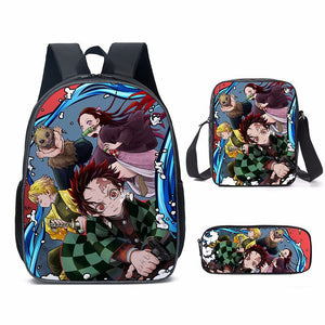 Anime Demon Slayer Backpack 15 Styles