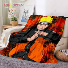 Load image into Gallery viewer, Naruto Soft Flannel Blanket Suitable for Living Room/Bedroom
