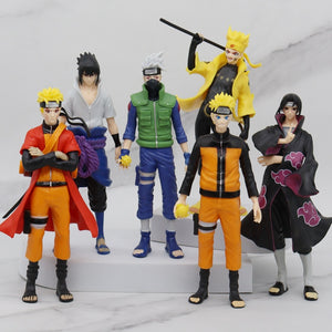 Anime Naruto Shippuden Uchiha Itachi, Obito, Madara, Sasuke, Hidan, Konan, Pain, Kakashi Action Figure Toys