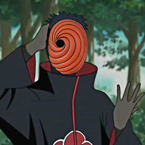 Anime Naruto Obito Uchiha Cosplay Mask