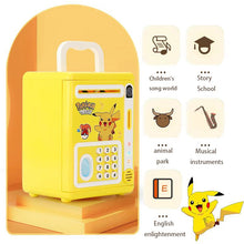 Load image into Gallery viewer, New Pokemon Pikachu Piggy Bank Money Box With Music
