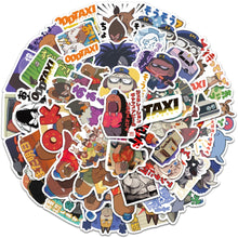 Load image into Gallery viewer, 10/50pcs Odd Taxi Waterproof Stickers
