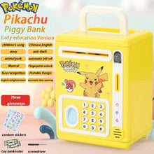 Load image into Gallery viewer, New Pokemon Pikachu Piggy Bank Money Box With Music

