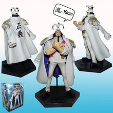 Load image into Gallery viewer, 17cm One Piece Marine Admirals Action Figures Including Sengoku, Aokiji, Kizaru and Akainu
