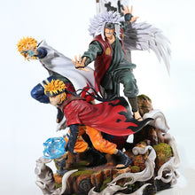 Load image into Gallery viewer, 41cm Naruto Shippuden Anime Figures Set Including Jiraiya, Namikaze Minato, and Uzumaki Naruto Figures
