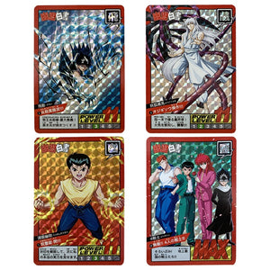 19 Pcs/set YuYu Hakusho Flash Cards Including Yusuke, Kuwabara, Kurama and Hiei