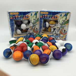 36 Pcs Pokeball + Original Pokemon Toys