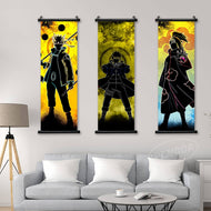 Naruto Scroll Hanging Canvas Poster