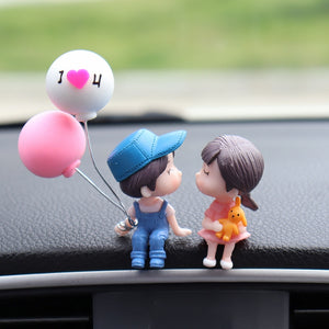 Car Interior Decoration Cute Cartoon Couples