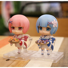 Load image into Gallery viewer, 10cm Re:Zero − Starting Life in Another World Rem &amp; Ram Cute Kimono Standing Figures
