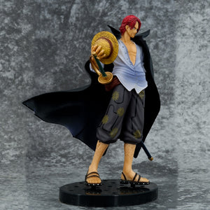 17cm One Piece Red Hair Shanks Action Figure