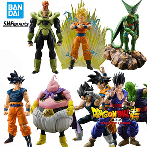 Dragon Ball Original Bandai Vegeta, Son Goku, Gohan, Piccolo Action Figures