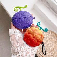 Load image into Gallery viewer, One Piece Devil Fruit Earphone Cases Airpods 1 2 3 Pro Silicone Cases
