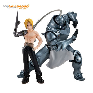 Original Good Smile Full Metal Alchemist Nendoroid Edward Elric, Alphonse Elric Action Figures