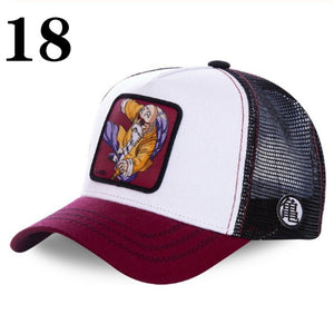 Naruto & Dragon Ball Cartoon Mesh Cap