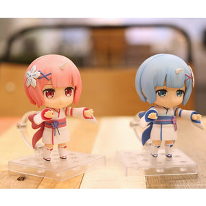 10cm Re:Zero − Starting Life in Another World Rem & Ram Cute Kimono Standing Figures