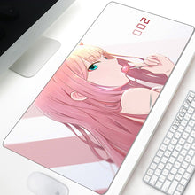 Load image into Gallery viewer, Darling in the Franxx Zero Two Rubber Mouse Pad
