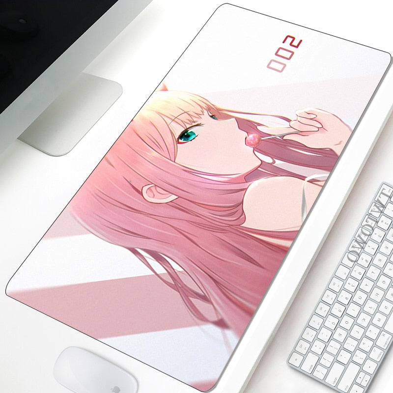Darling in the Franxx Zero Two Rubber Mouse Pad