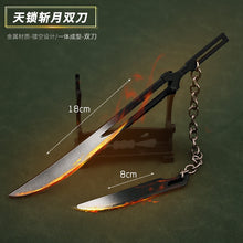 Load image into Gallery viewer, 18cm/8cm Bleach: Thousand-Year Blood War Zangetsu Mini Double Blades

