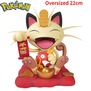 22cm Pokemon Meowth Figure Doll Model