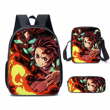 Load image into Gallery viewer, Anime Demon Slayer Backpack 15 Styles
