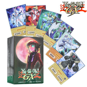 100pcs Yu-Gi-Oh! Cards Including Blue-Eyes, Dark Magician, Exodia, Obelisk, and Slifer the Sky Dragon