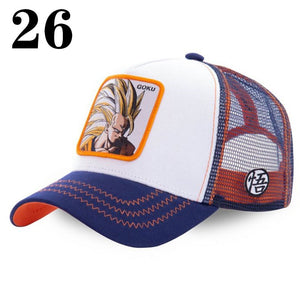Naruto & Dragon Ball Cartoon Mesh Cap