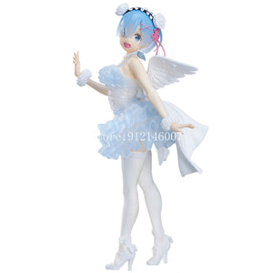 16cm Re:Zero − Starting Life in Another World Rem/Ram Figurines