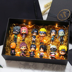 6 Pcs/Lot 7-8cm Naruto Mini Figurines
