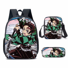 Load image into Gallery viewer, Anime Demon Slayer Backpack 15 Styles
