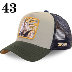 Naruto & Dragon Ball Cartoon Mesh Cap