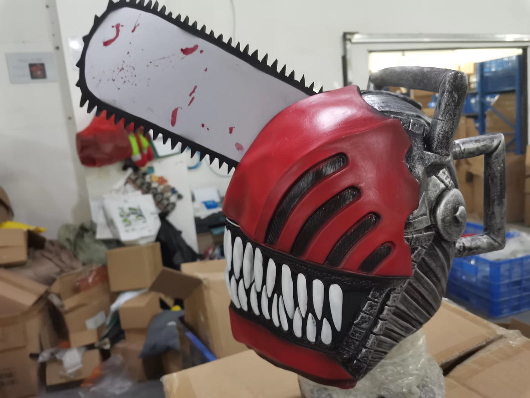 Anime Chainsaw Man Helmet Masks For Cosplay