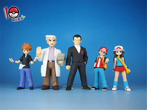 Pokemon Giovanni, Lapras, Nidoqueen Action Figure Limited Edition