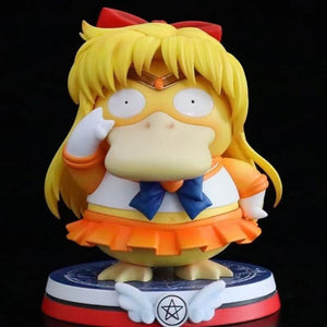 13cm Sailor Moon Psyduck Cute Action Figure
