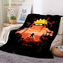 Load image into Gallery viewer, Naruto Soft Flannel Blanket Suitable for Living Room/Bedroom
