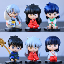 Load image into Gallery viewer, Inuyasha Kagome Higurashi, Miroku, Sesshoumaru Q Version Action Figures
